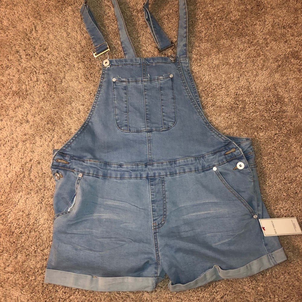Denim Overalls